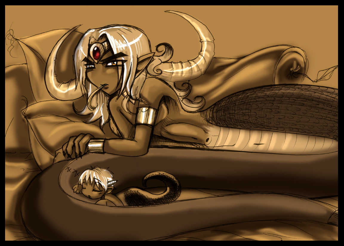 Kave_being_fatherly___sort_of_by_snapesnogger.jpg